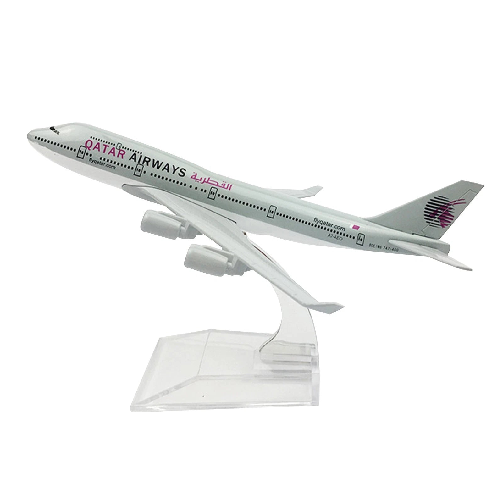 1:400 16cm B747 Qatar Airways Metal Airplane Alloy Diecast Plane