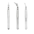 Precision Ceramic Tipped Tweezers Non-Conductive Heat Resistant