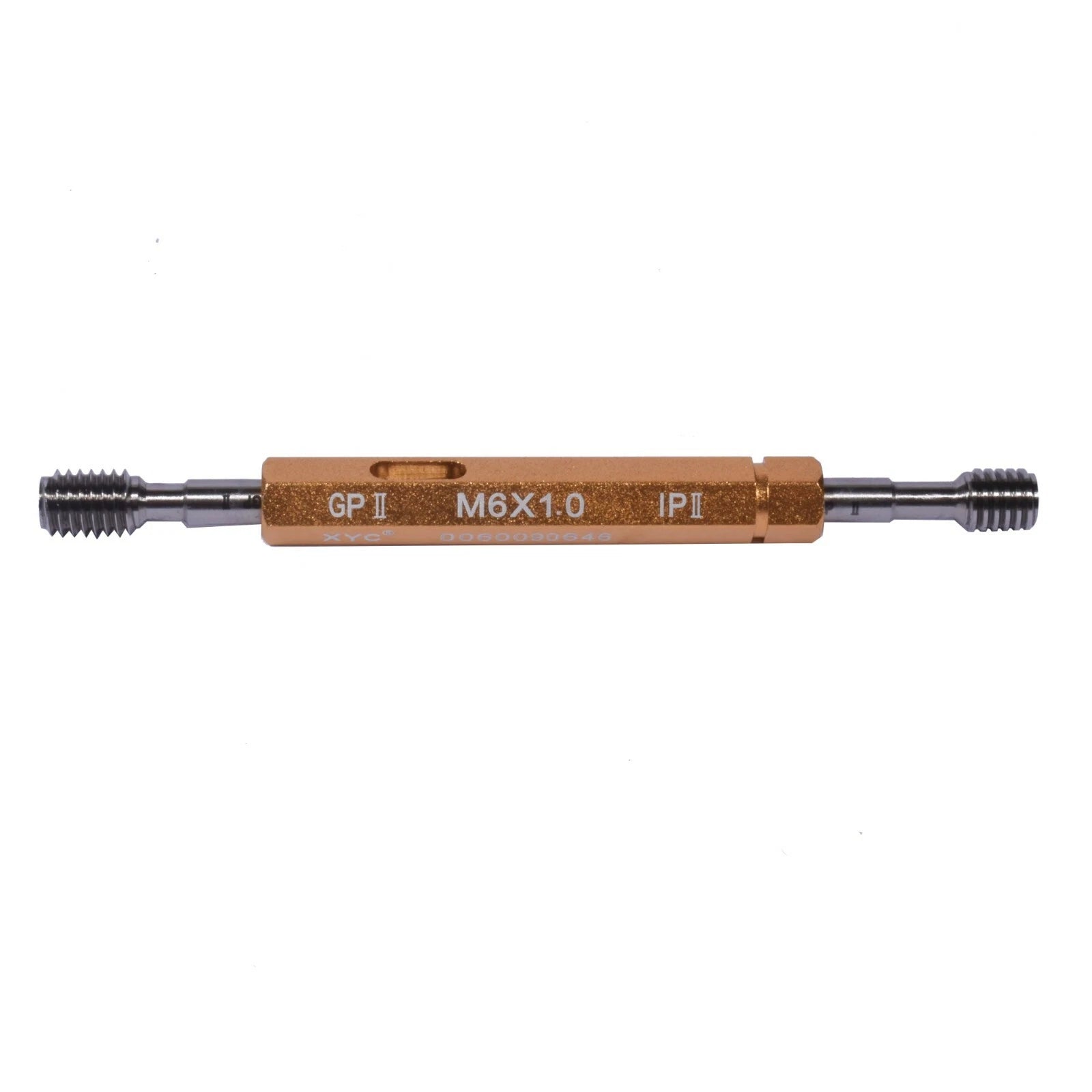 NEW M6 X 1.0 h6 Thread Plug Gage Go NoGo Double End USA SELL