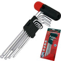 Neilen 9pc Long Metric Ball Point Hex Allen Key Set 1.5 - 10mm by Neilen