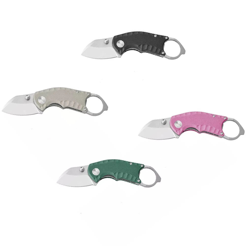 NEW 4" Folding Pocket Knife Tactical Liner Lock Clip Utility Knife Bottle Opener