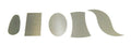 HOSCO Luthiers Tools Scrapers Set of 5
