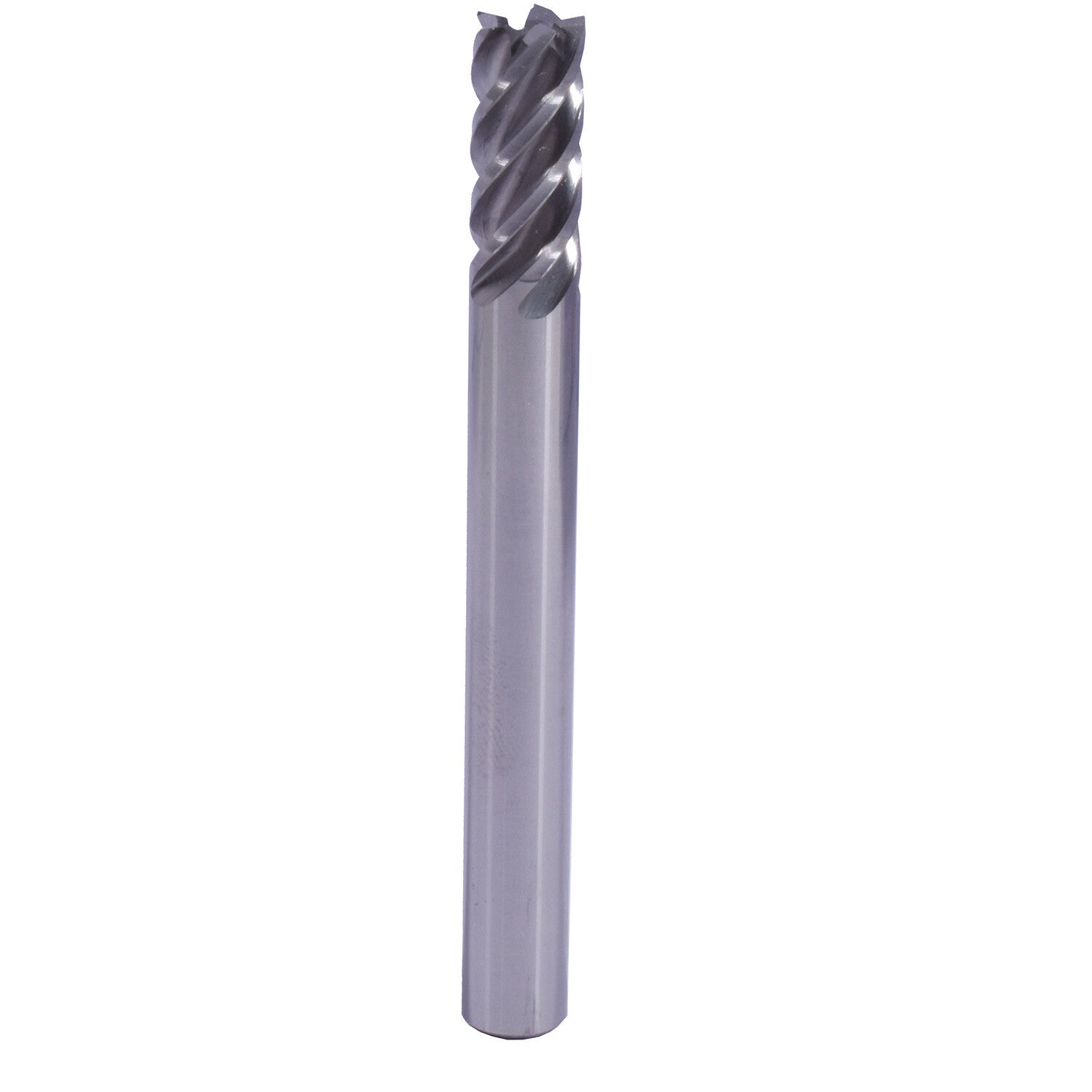 5 Flute 1/4 Dia Loc 1/2 "Carbide End Mill For Titanmium Alloy