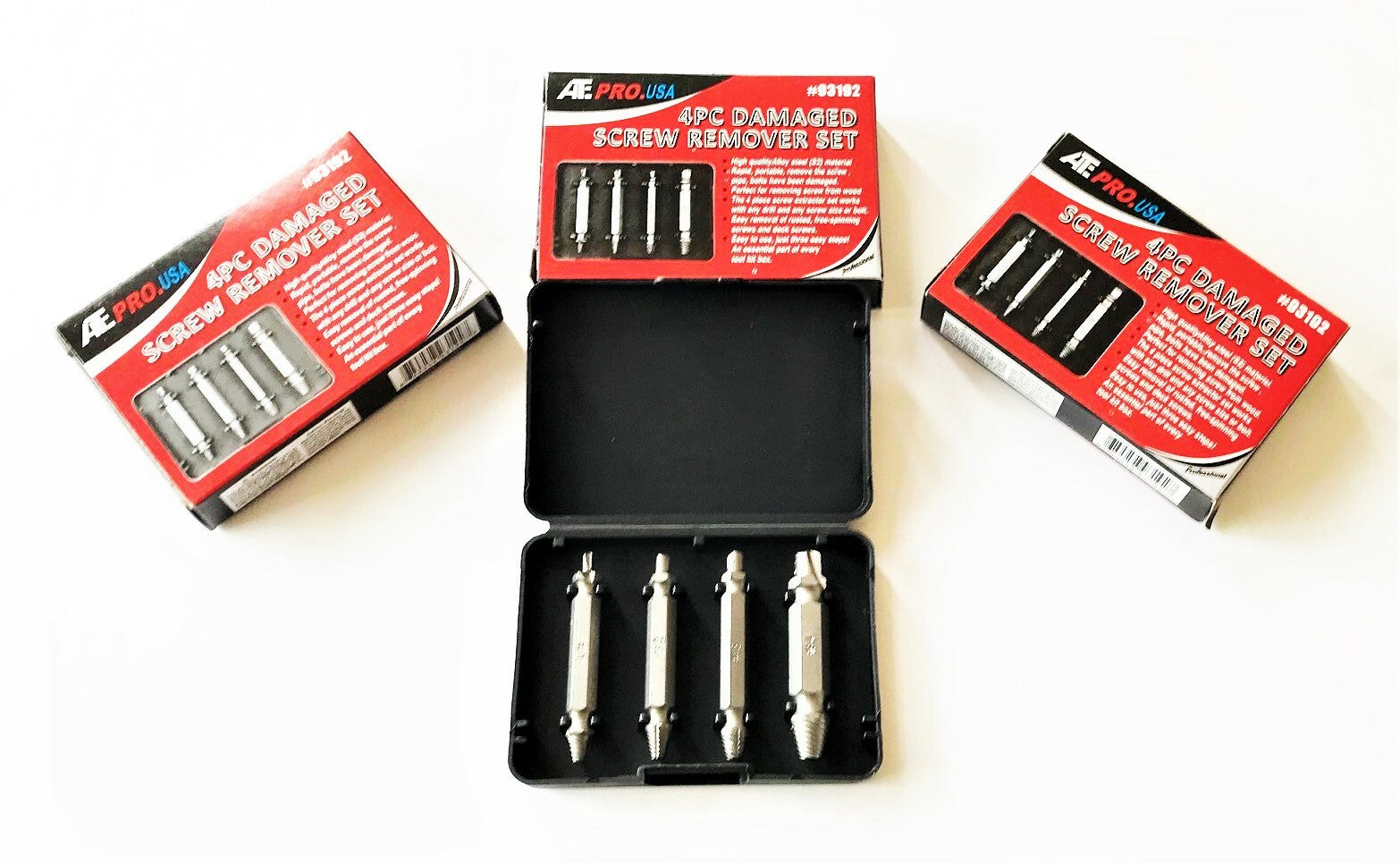 ATE Pro Damaged Screw Remover Set