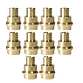 XFITTING 3/4" Press x 3/4" PEX B Coupling 10 Pack