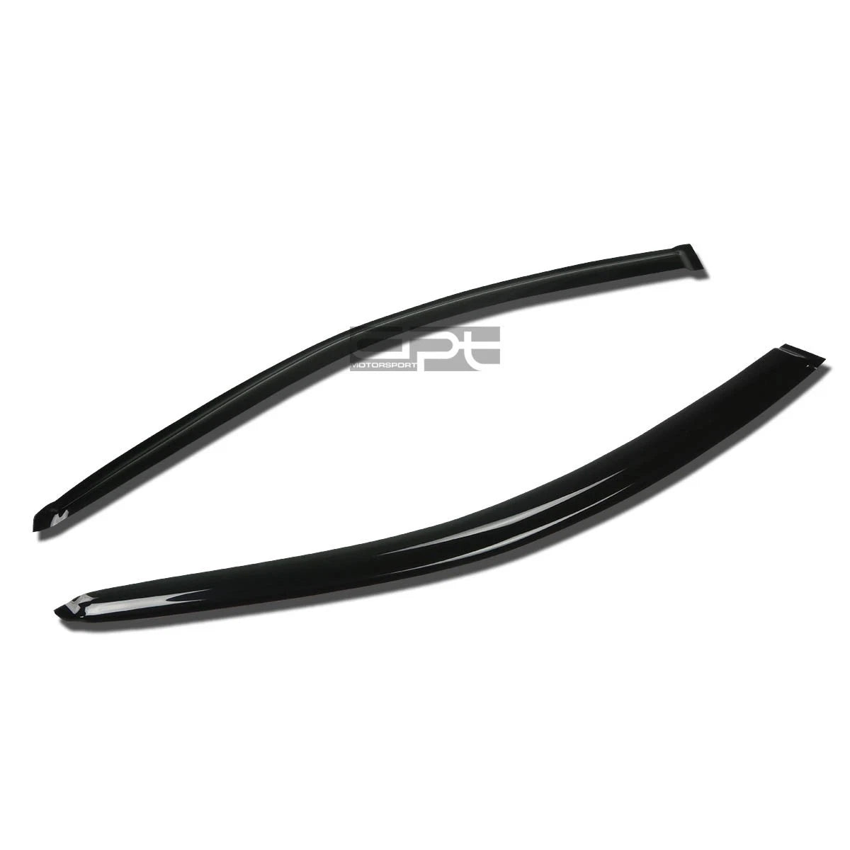 Fit 01-05 Civic 2dr Em2 Smoke Tint Window Visor/wind Deflector Vent