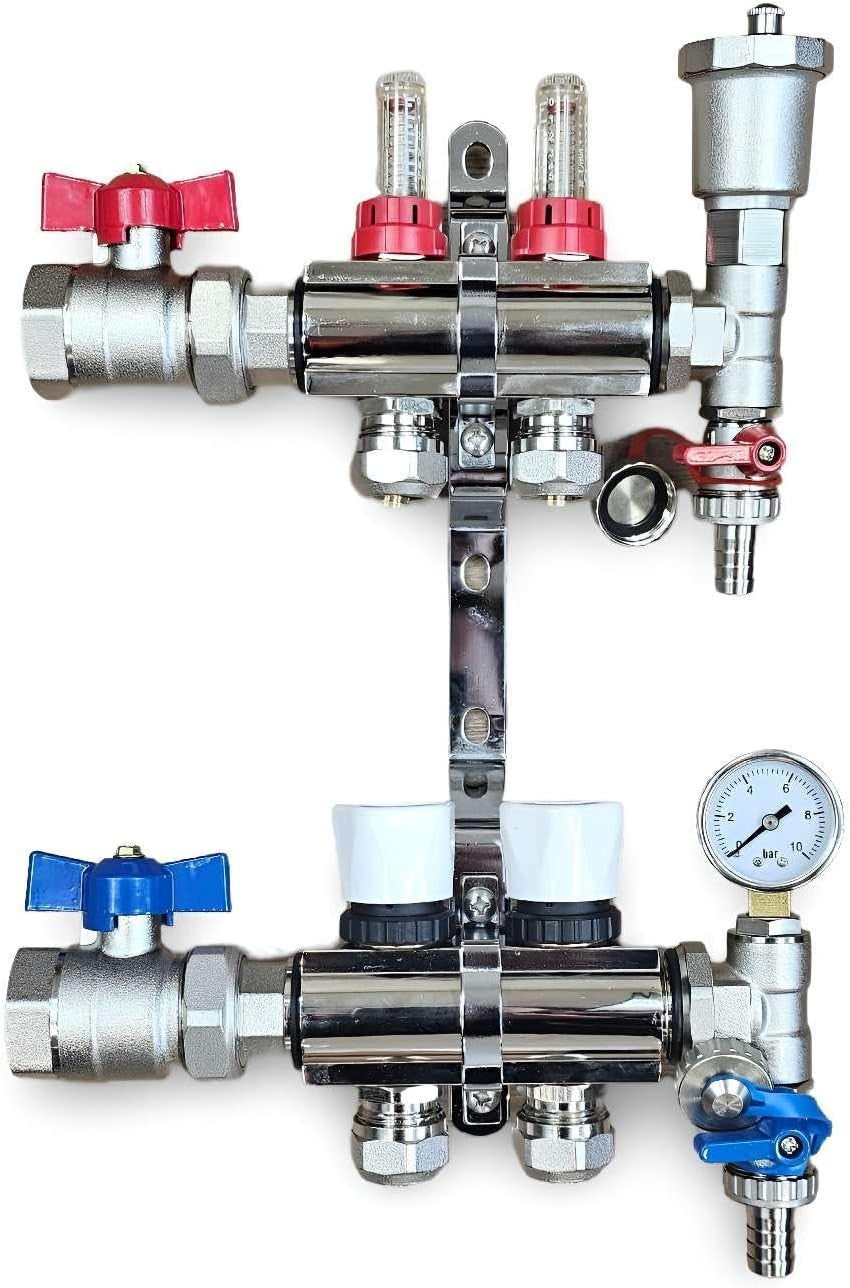 LuxusHeat 2 Port Underfloor Manifold