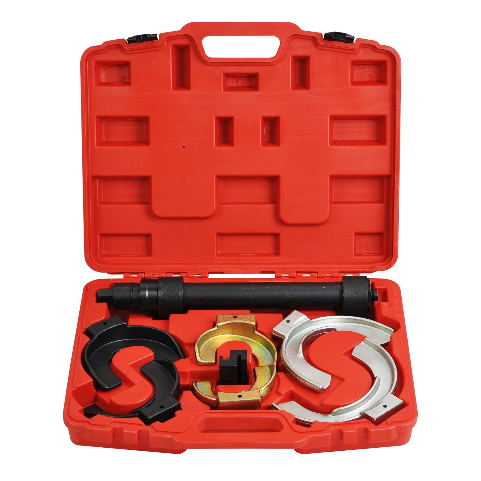 Interchagneabl<wbr/>e Fork Strut Coil Springs Compressor Kit Jaws Extractor Tool Set
