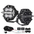 5"Inch 212W LED Work Driving Light Spot Beam &amp; Side Shooter DRL for Jeep