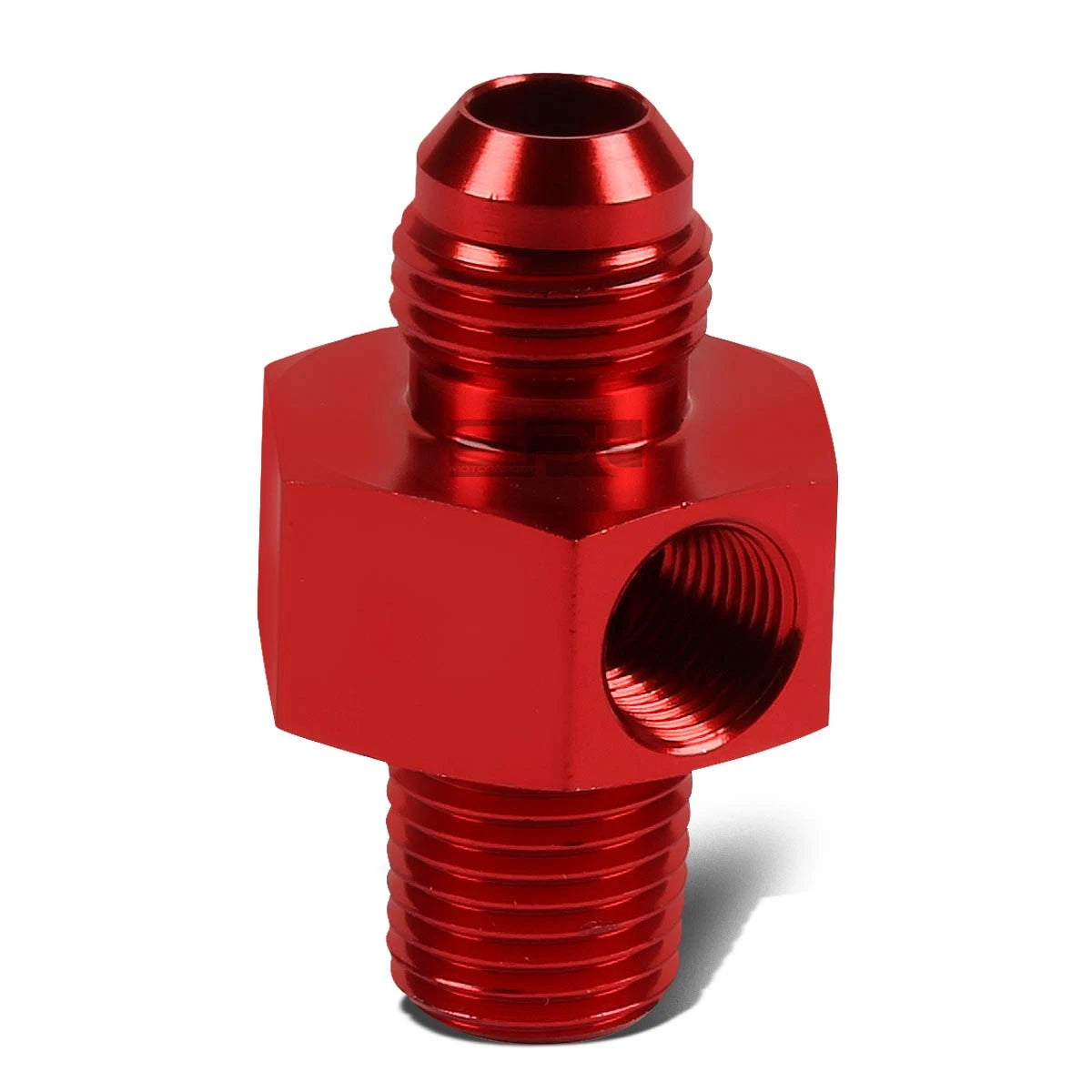 Red 6-an Flare To 3/8" Npt Fitting/couple<wbr/>r/ada | Built Supply Co