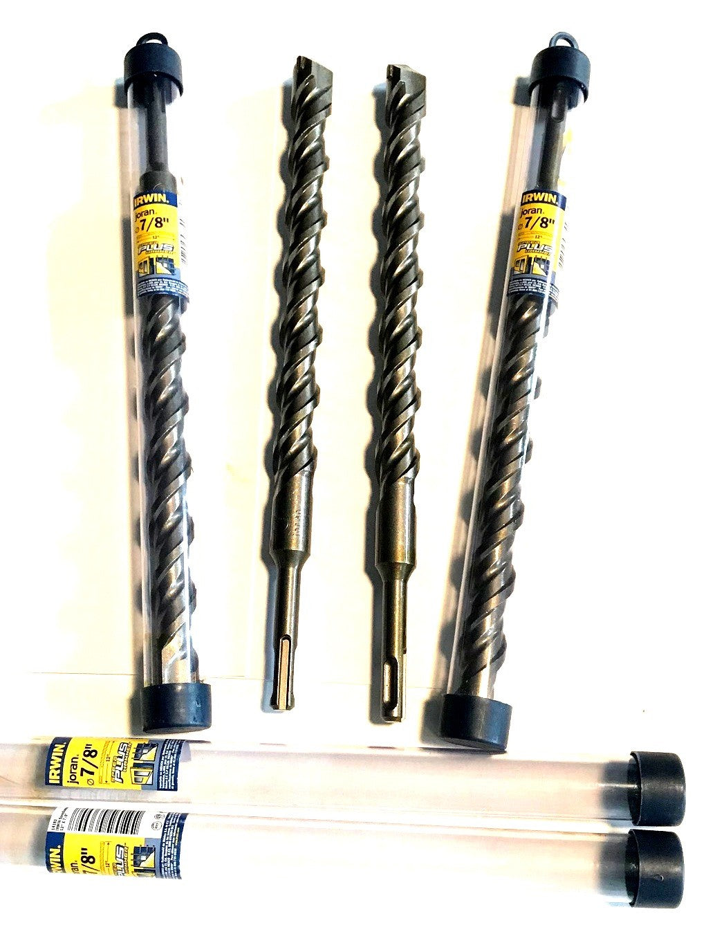Irwin Joran 7/8" x 12" SDS Speed Plus Carbide Tipped Masonry Hammer Drill Bits by Irwin