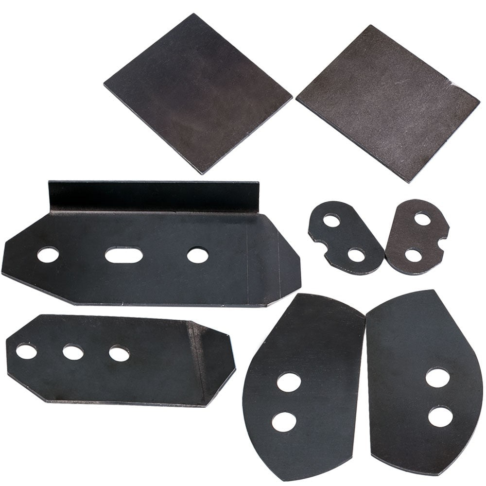 Subframe Reinforcement Plates Kit Rear for E46 Chassis 3 Series 323i