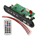 25W 12V Amplifier Mp3 Player Decoder Board Bluetooth 5.0 50W Car Fm