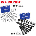 WORKPRO 19-Pieces Drive Socket Extensions Set/18-Pieces Drive Tool