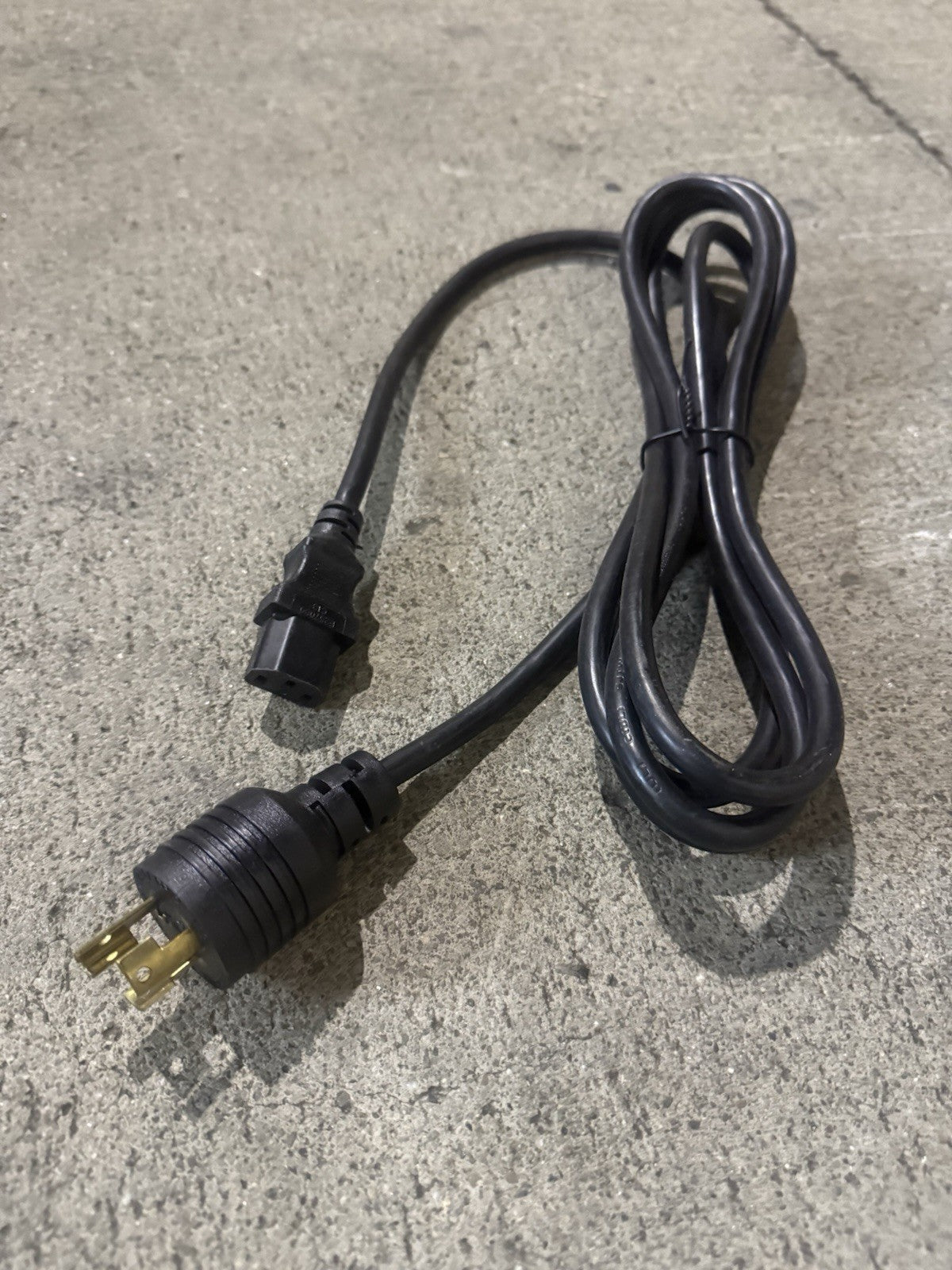 UL 277V L7-15P C13 10' AC Power Supply Cable