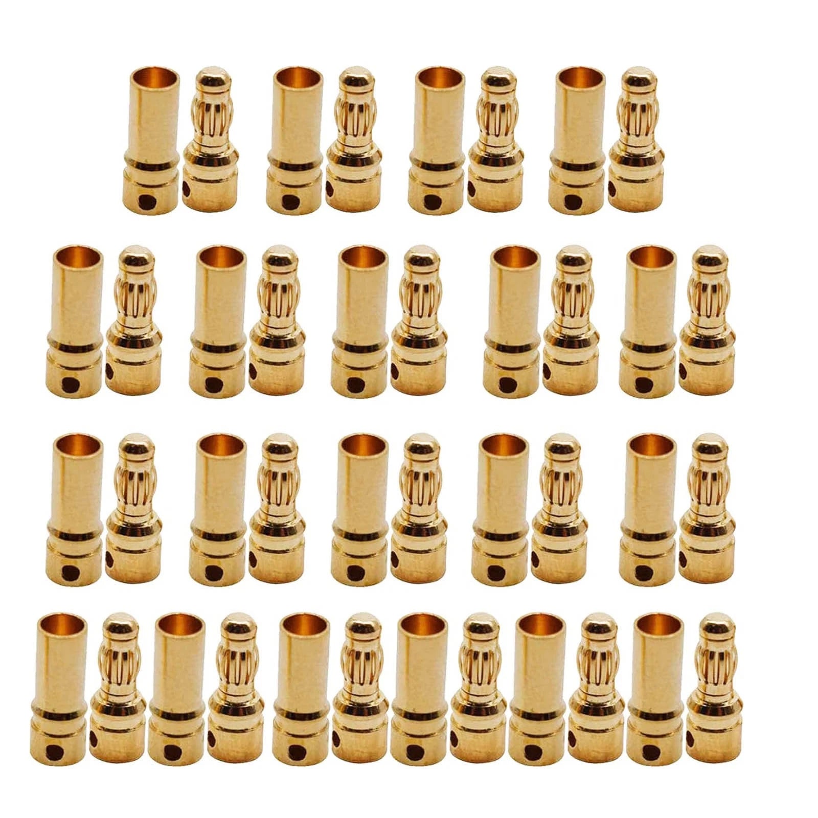 3.5mm Gold Plated Banana Connector For Rc Esc Battery Motor