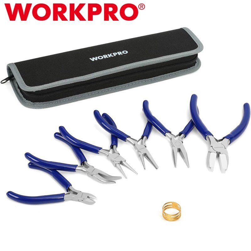 WORKPRO 7-PCS Jewelers Pliers Set by WORKPRO