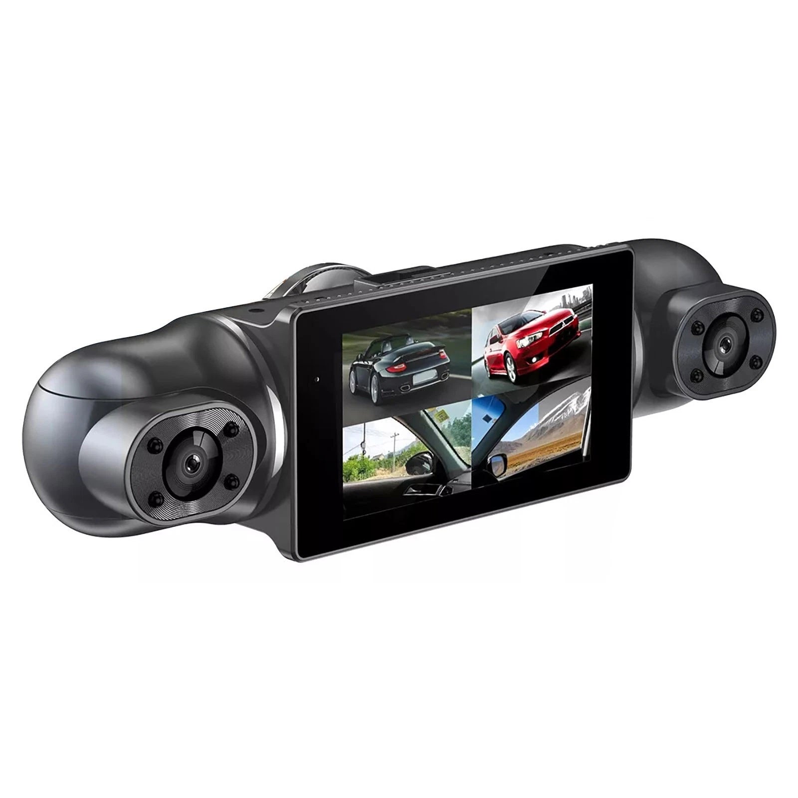 4-channel Dvr 1080p G-sensor Dash Cam Front Rear | Built Supply Co