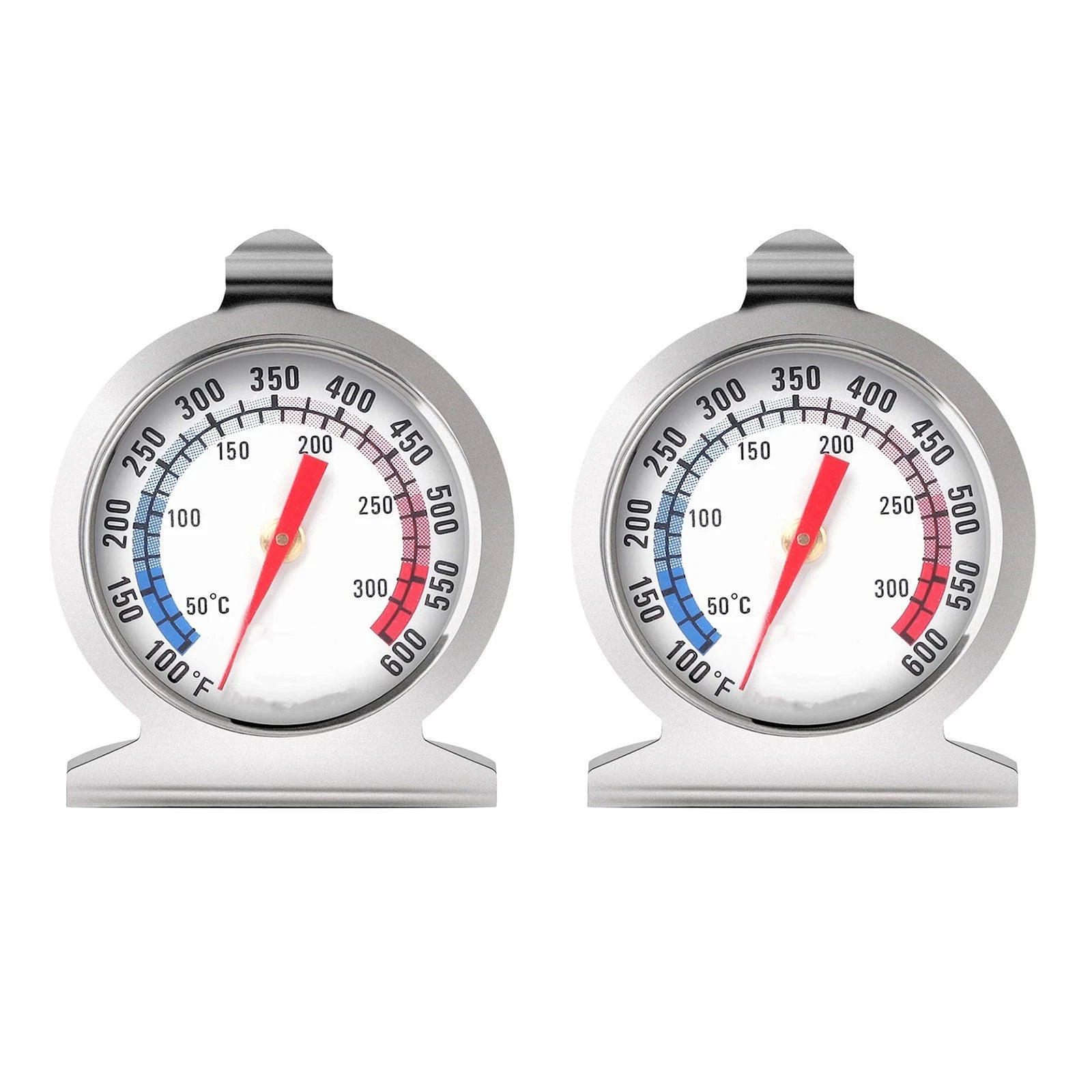 Replacement Oven Thermometer 50-300°c/100-6<wbr/>00°f Stainless Steel
