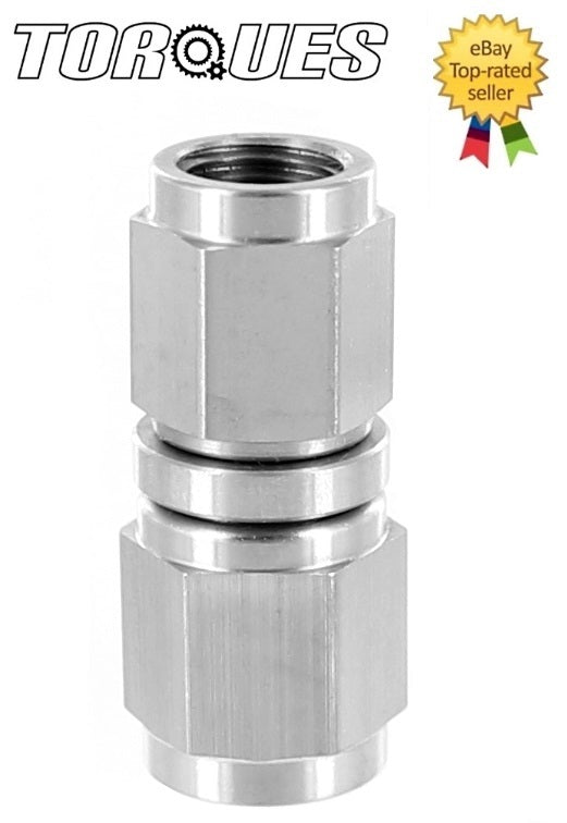 An -3 (3an) to an-4 (4an) Female to Female Adapter Fitting in