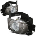 For 1992-1995 Honda Civic Sedan Pair Clear Lens Fog | Built Supply Co
