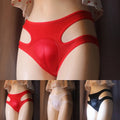 Panties Briefs Breathable Hygroscopic Middle Waist Quick-drying See