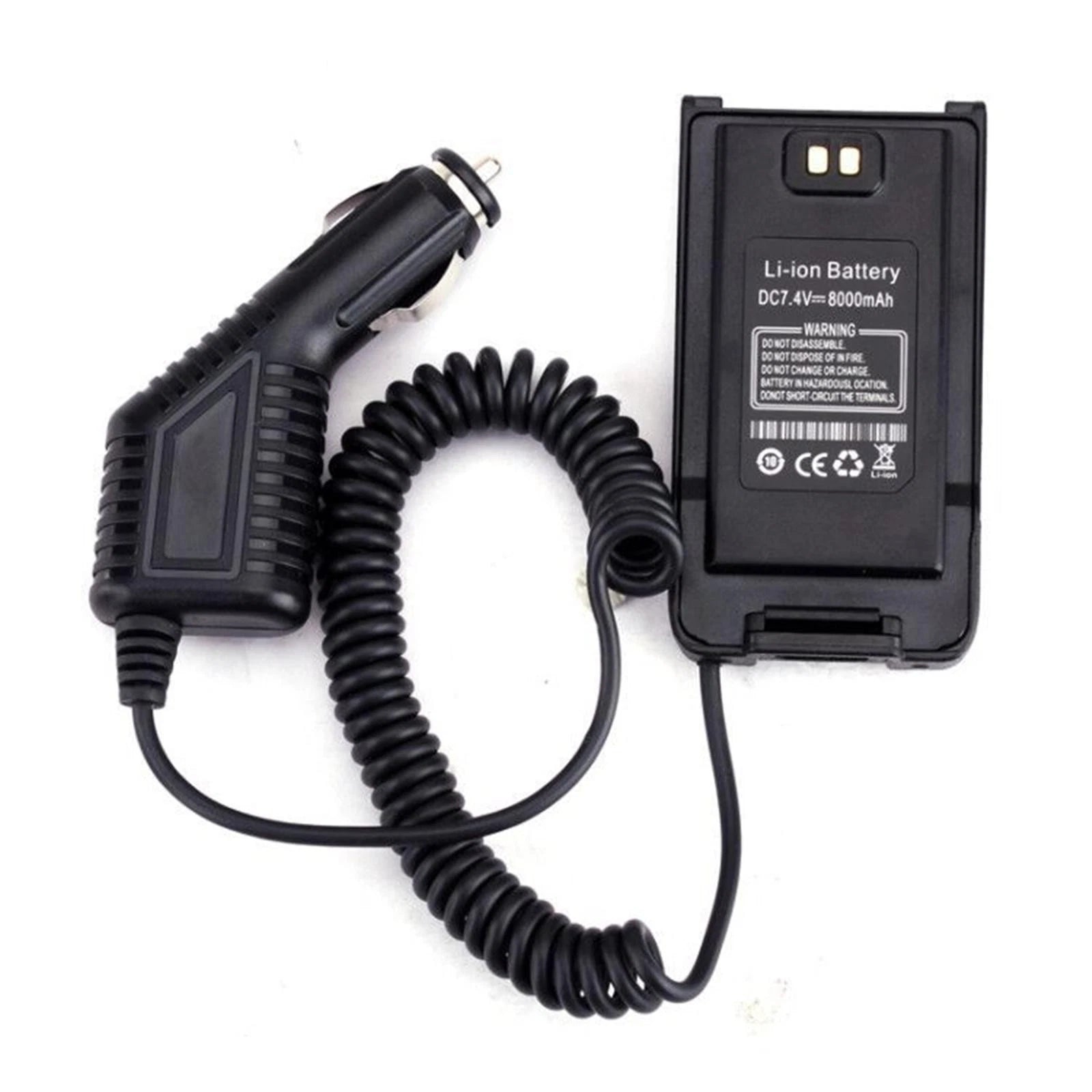 12V Battery Eliminator Car Charger For Baofeng Bf-9700 A58 Uv-9r+