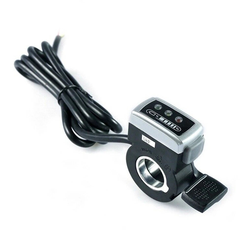 Led Twistthumb Throttle Compatible With Electric Scooter And For Ebike