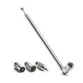 F Type Telescopic Aerial Antenna 75 Ohm With 3.5 Adapter For Bose