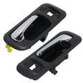 Door Handle Pair for Honda CR-V 1997-2001 72124S10A11ZA 72164S10A11ZA Black