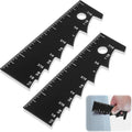 2 Pcs Sheet Metal Scribe Tools with Clear 1/8"-7/16" Scale, Sheet