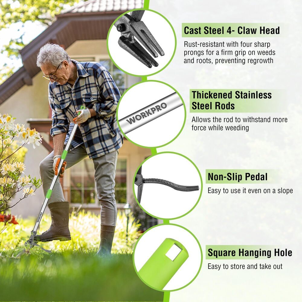 WORKPRO Weed Puller Tool by WORKPRO