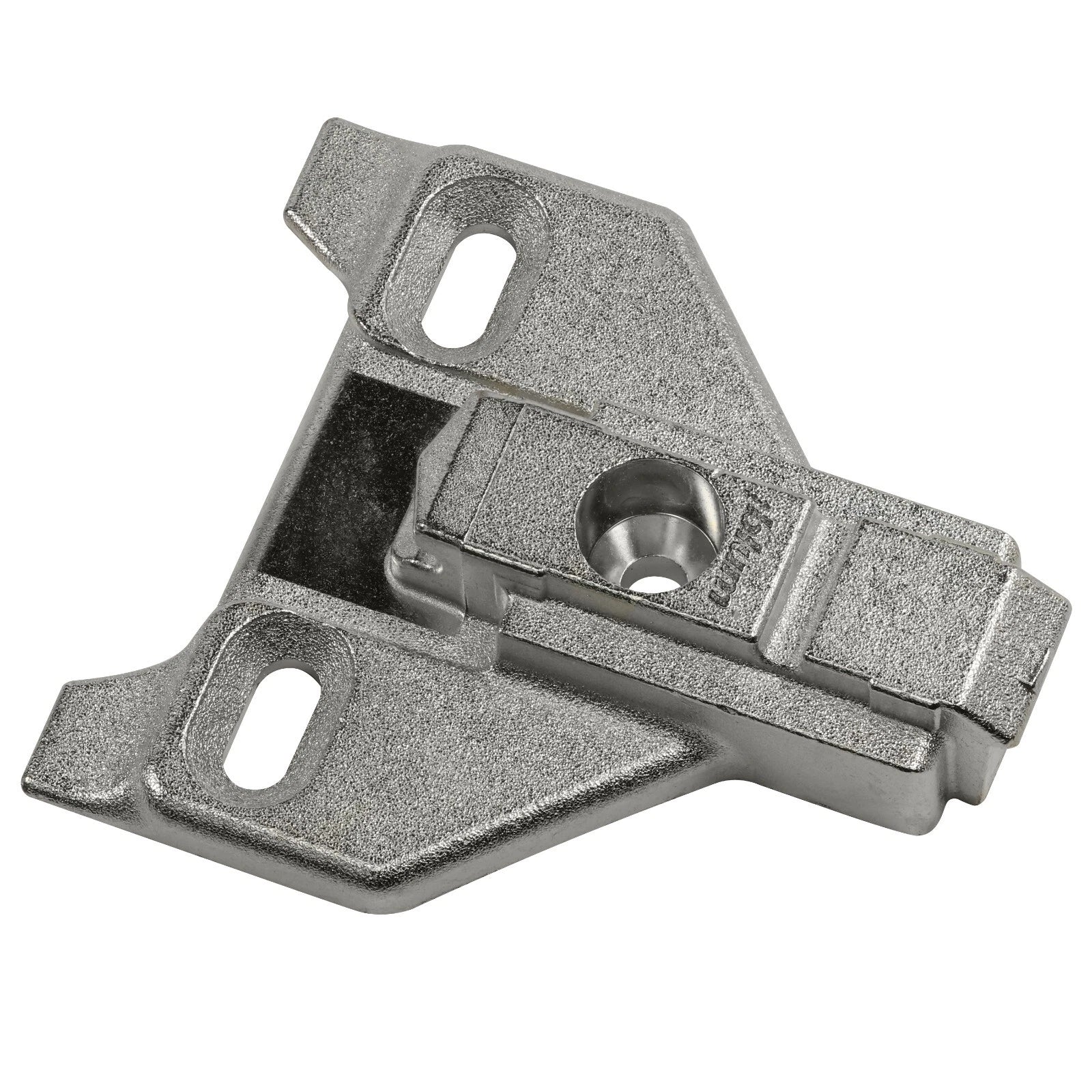 Blum 175l6630.22 3 Mm Face Frame Clip Mounting Plate, Nickel Plated