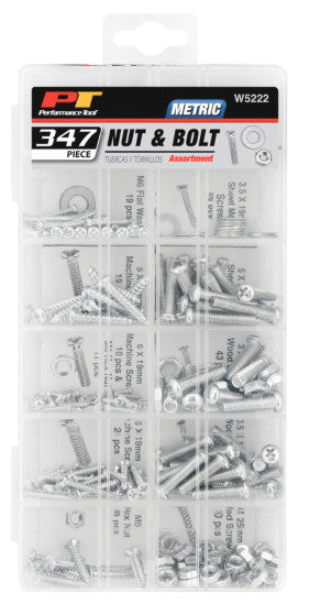 Wilmar 347PC MET Nuts/Bolts Set by Wilmar