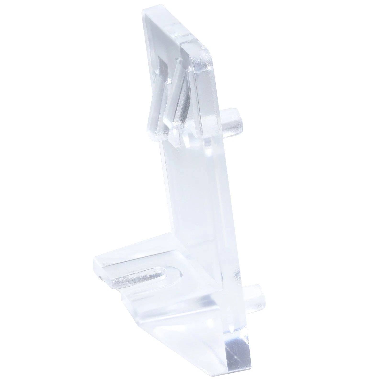 Heavy Duty Cabinet Locking Shelf Support Pin Clip 5mm Clear