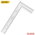 Steel Square Measuring Tools : 300mm Stainless Steel Tape + Aluminum