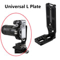 Camera L Bracket Vertical Horizontal Switching Tripod Head Quick