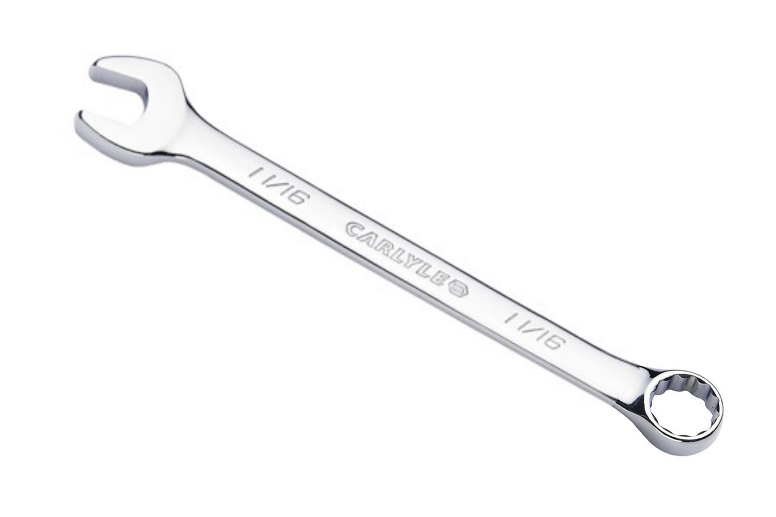 Carlyle Tool Long Shank 12pt Combination Ring Open Spanner 1/4–2"