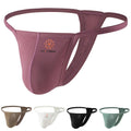 Mens Low Waist Thongs Underwear Gstring Breathable Nylon Spandex For