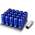 J2 Engineering Blue M12 X1.5 21mm Od/ 50mm Height Open End Lug Nuts