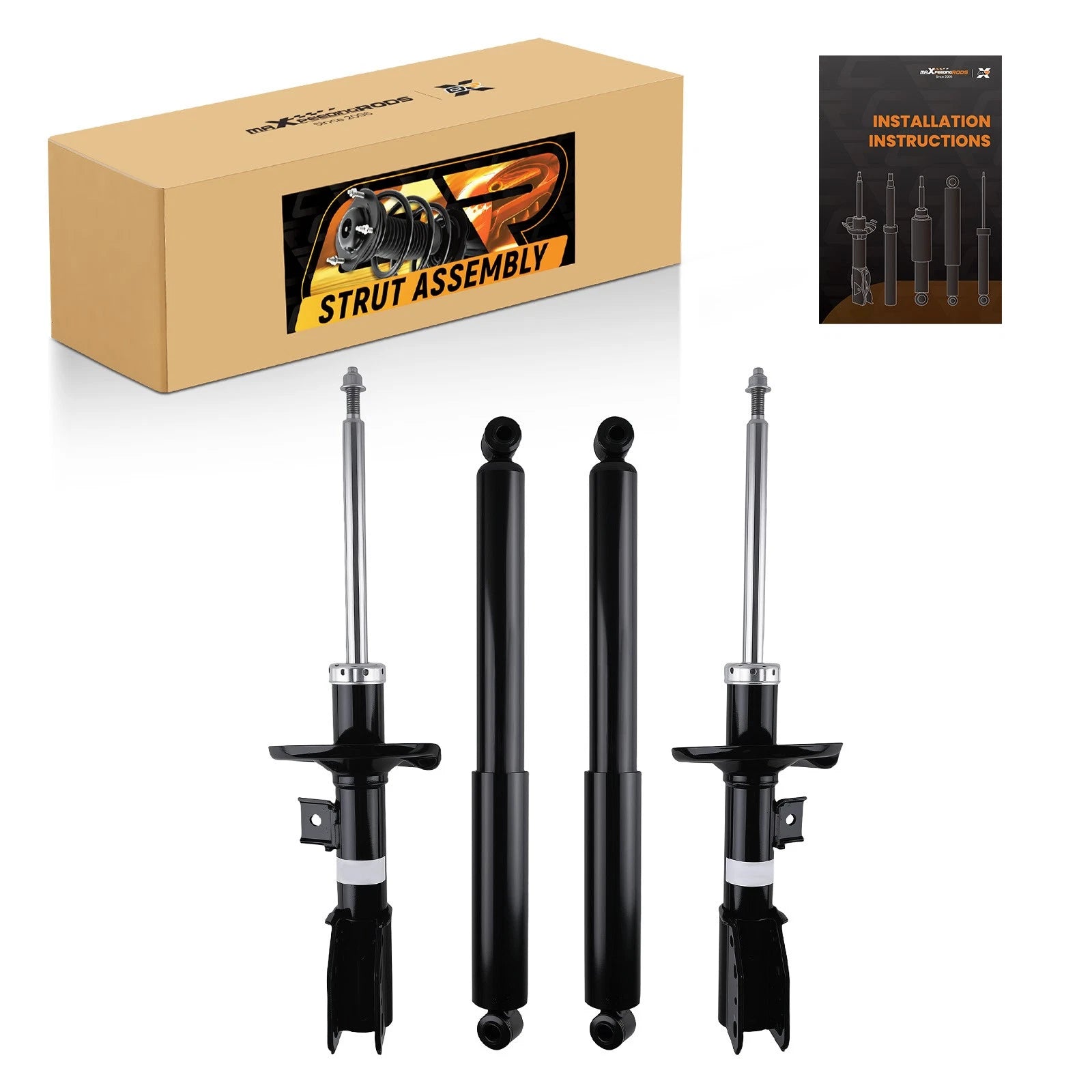 Front Rear Struts Shock Absorbers Kit For Saturn | Built Supply Co