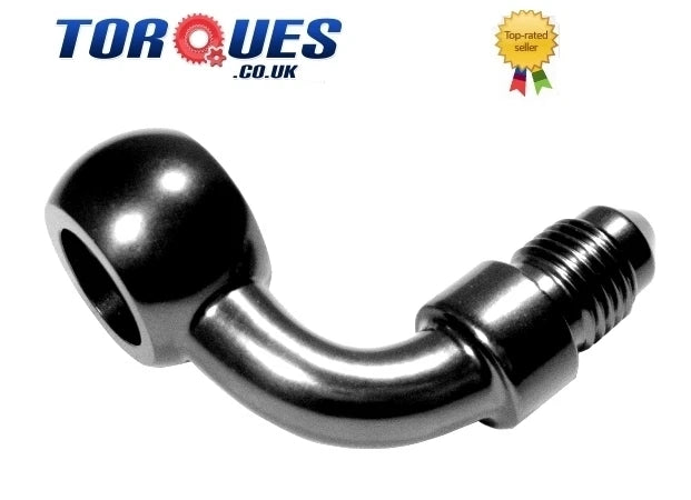An -3 ( 3an An3 ) Male 90 Degree Aluminium Banjo | Built Supply Co