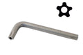 Force Taiwan S2 5-sided Point Star Tamperproof L Key Wrench