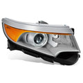Fit 11-14 Ford Edge Oe Style Chrome Amber Projector | Built Supply Co