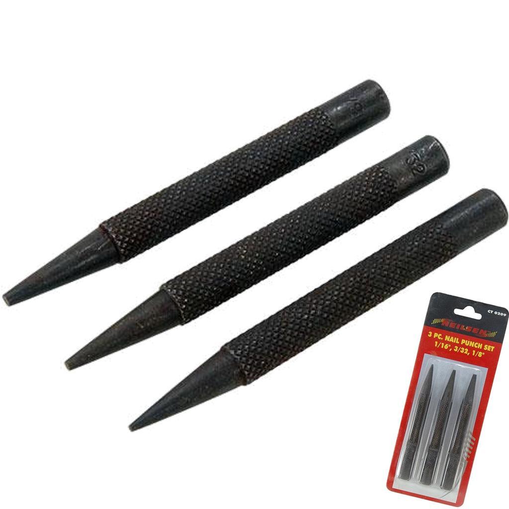 Neilsen 3pc Nail Punch Set by Neilsen