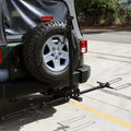 2 Bikes Platform Carrier Hitch Rack Bicycle Bike Foldable & Tilt w/ Locking Pin