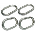 T316 Stainless Steel 3/8" Master Link,drop Forged Non-magnetic 1500