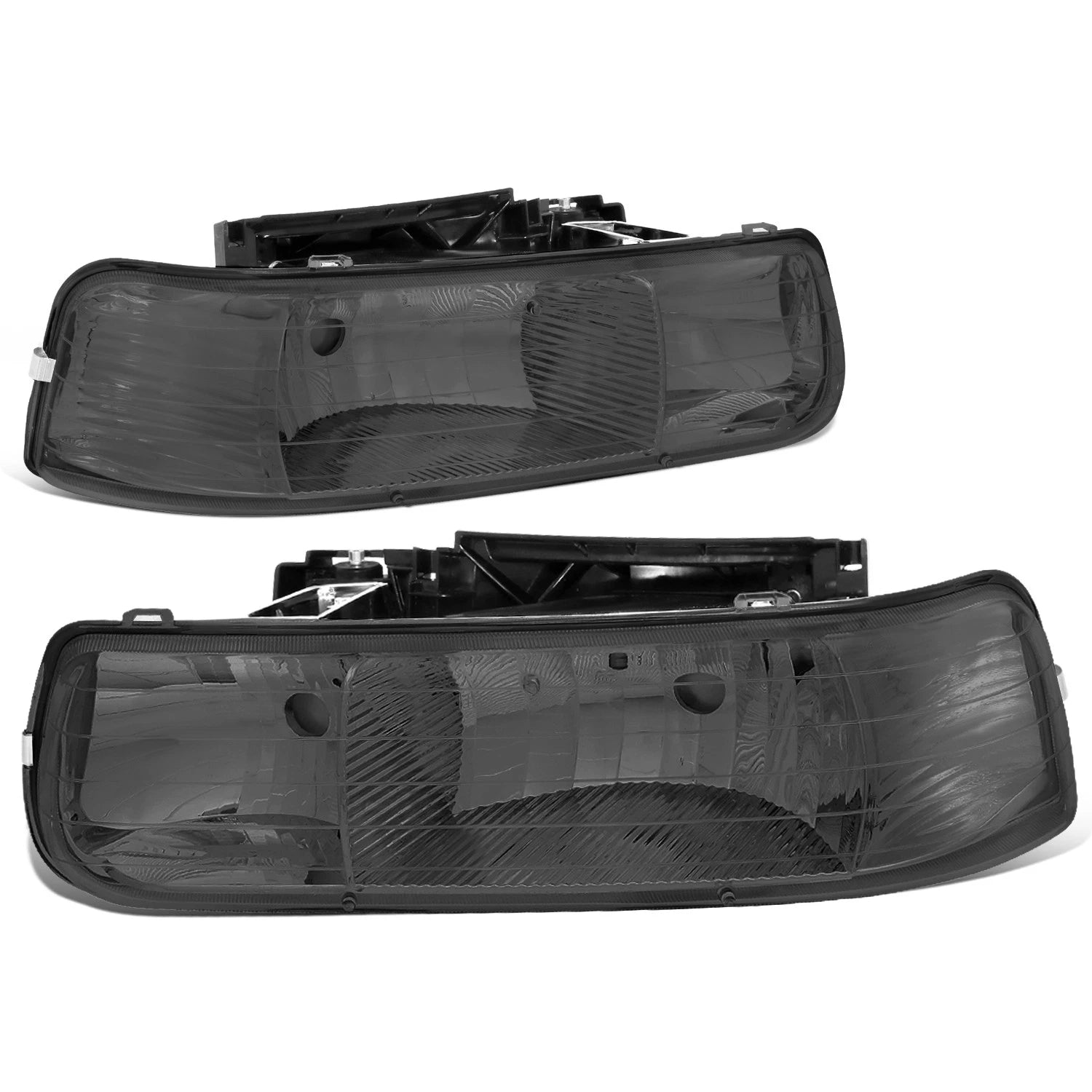 Fit 1999-2002 Chevy Silverado Pair Chrome Housing | Built Supply Co