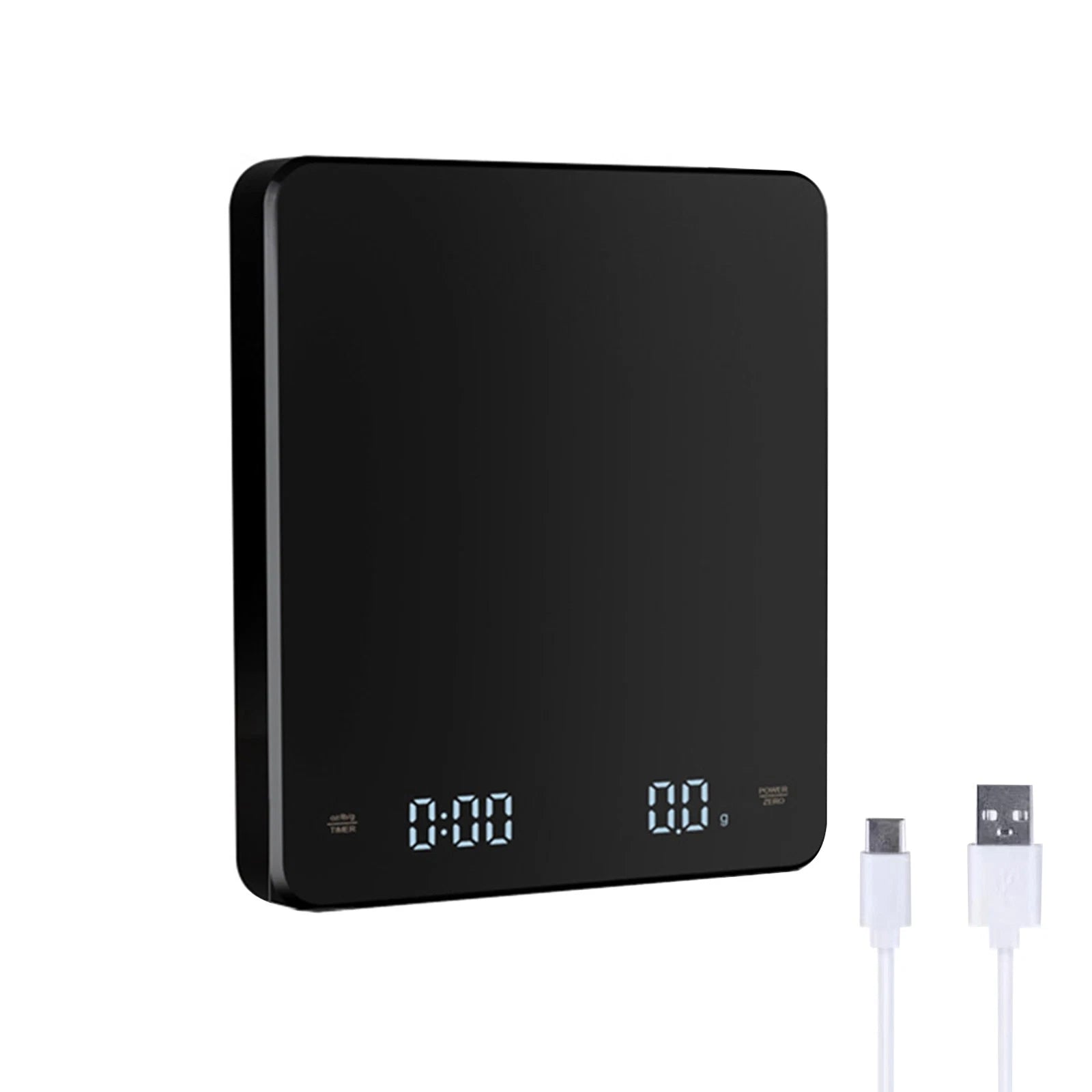 3kg / 0.1g Electronic Digital Coffee Scale With Timer High Precision