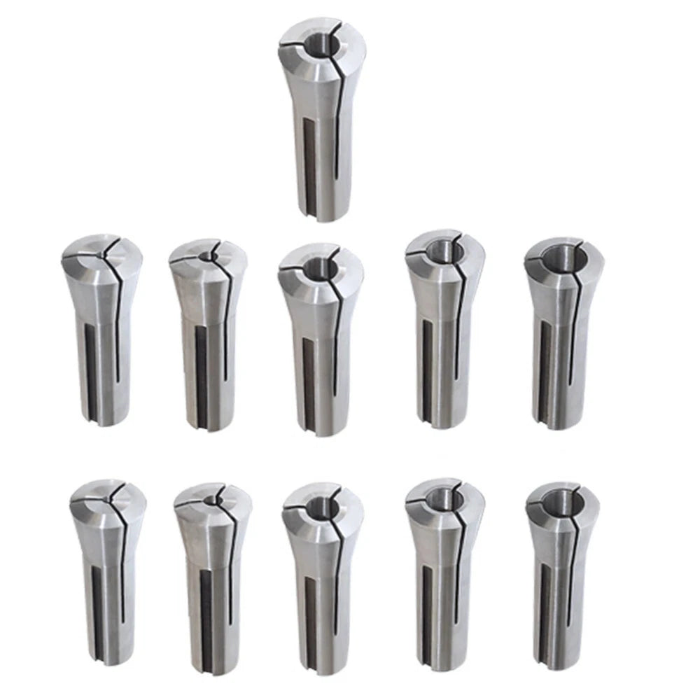 R8 Collet Set 1/8"- 3/4" Mill Holder R8 Collet Set Harden Machinist
